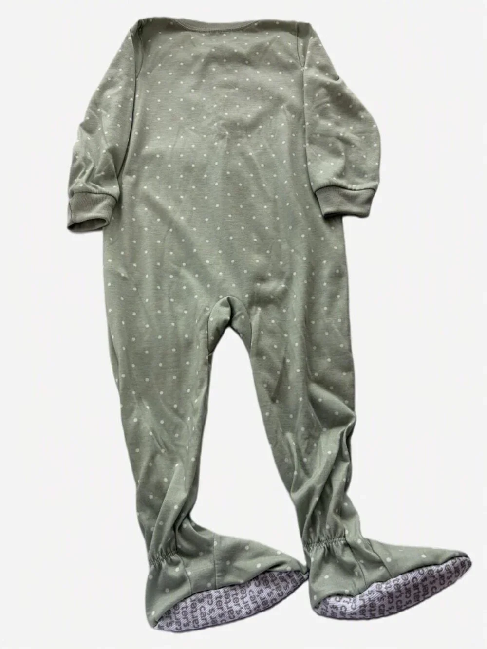 Carter's 2T Footed Pajamas Set of 2 Zip Sleepers Gripper Feet Long Sleeve